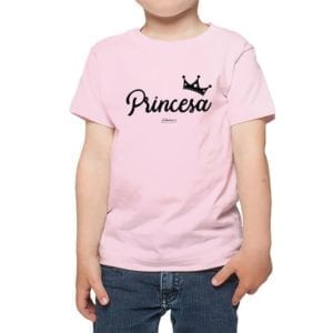 polera nino calambur princesa color rosado