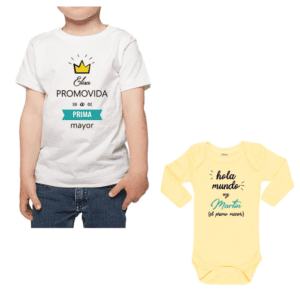 conjunto prima mayor primo menor polera y body Calambur