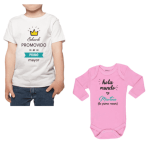 conjunto primo mayor prima menor polera y body Calambur
