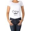 polera adulto mujer calambur coming soon personalizado color blanco
