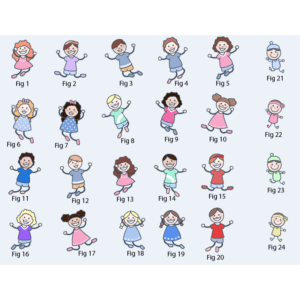 Figuras Personalizadas Niños Personalizados Poleras Calambur 100% algodón