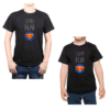 Conjunto Superman Papá Hija Poleras 100% algodón Calambur