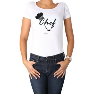 Polera mujer Calambur 100% algodón Chef