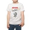 Mi papá es mi héroe Polera Niños 100% algodón Calambur
