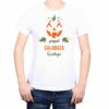 Polera Hombre Papá Calabaza Nombre Personalizado Halloween