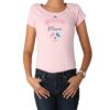 Polera mujer Futura Mamá rosado 100% algodón Calambur