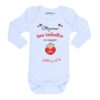 body bebe mi primer san valentín calambur blanco