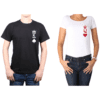 conjunto king queen san valentín parejas poleras hombre y mujer Calambur