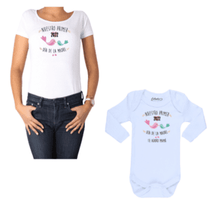 Conjunto Pajaritos Mamá Bebé Día de la Madre Calambur