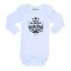 Body bebé el mejor papá del mundo Calambur blanco