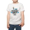 polera niño hermano mayor 2023 blanco